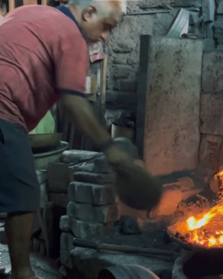 copper pots making
